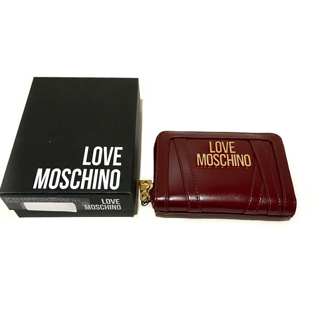 MOSCHINO Love Moschino Gold Logo Zip-Around Wallet 
Authentic NWT - Picture 15 of 15